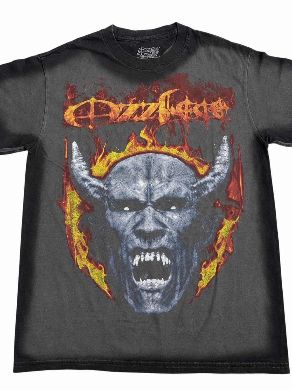 Ozzy Osbourne Graphic T Shirt Mens SM Black Heavy Metal Band Tee Rock Shirt